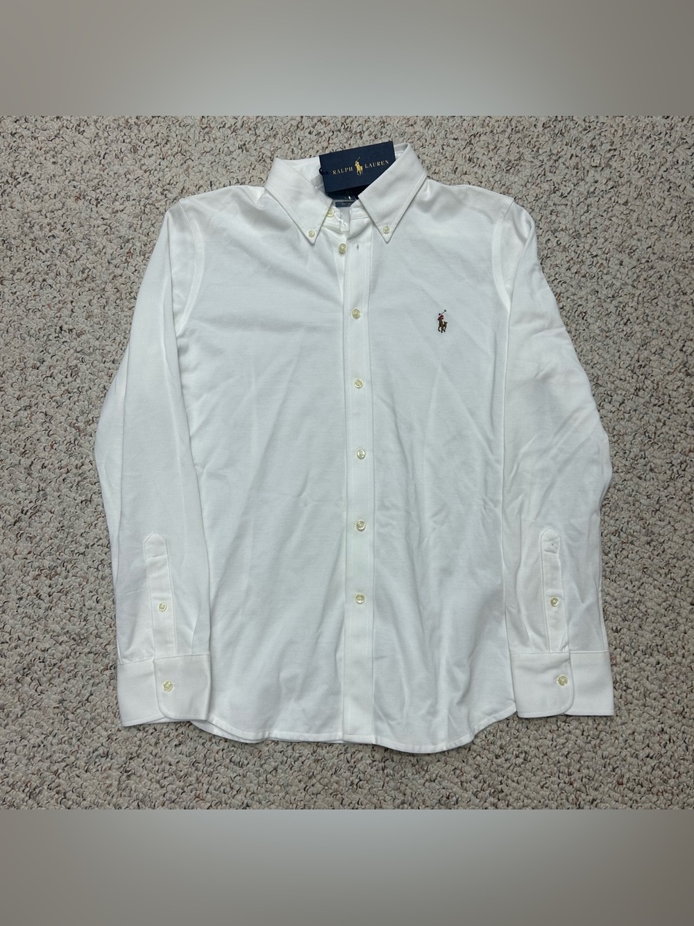 Polo Ralph Lauren Women’s Oxford Cotton Button Up Shirt Size XL Preppy